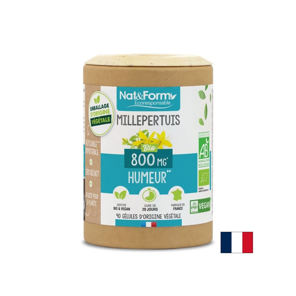 Stress et bonne humeur - Bio de Mur de St. John, 90 capsules