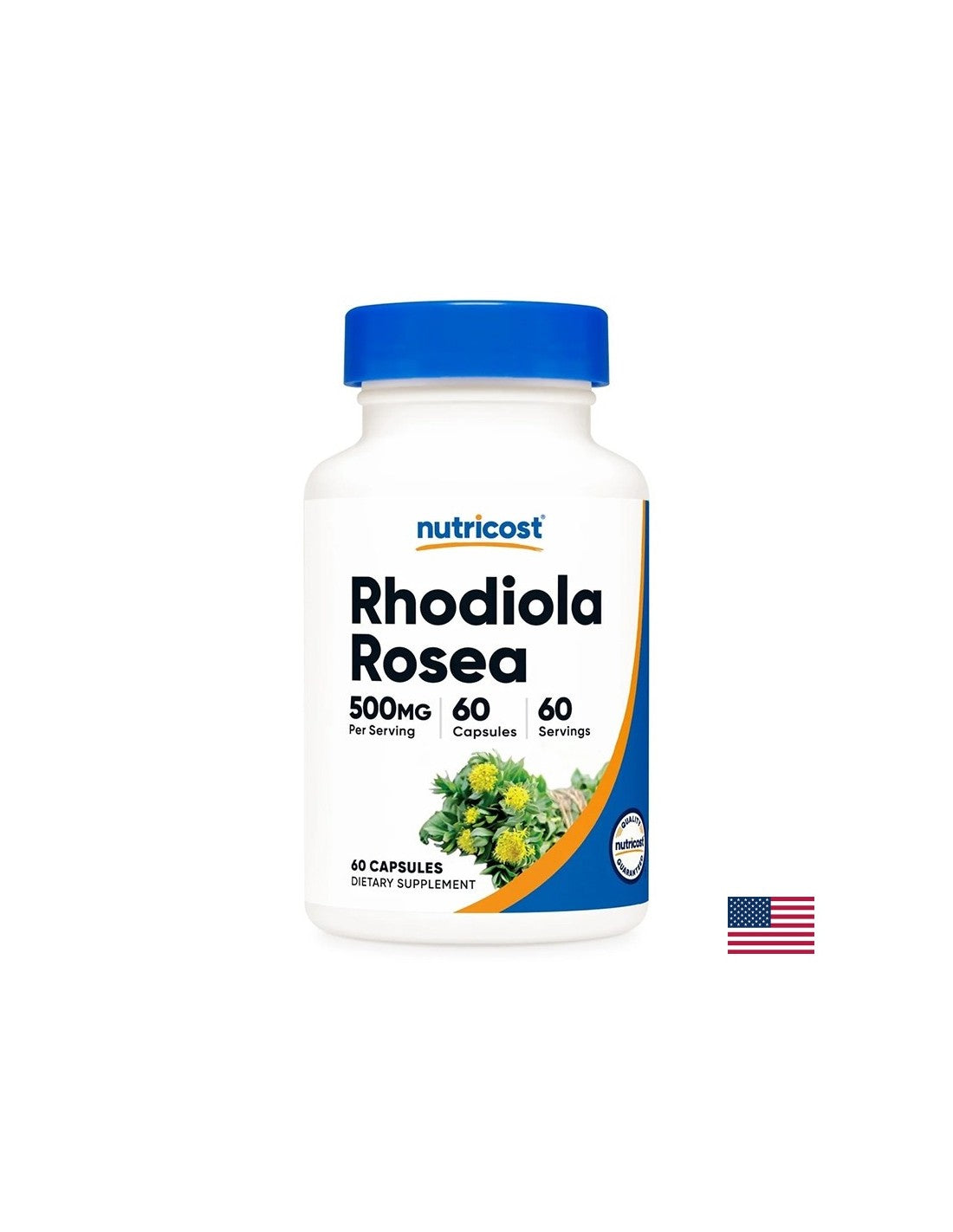 Stress et bonne humeur - Root d'or - Rhodiola rosea, 60 capsules
