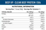 Bœuf-xp | Protéine de boeuf hydrolysée claire - 150 grammes