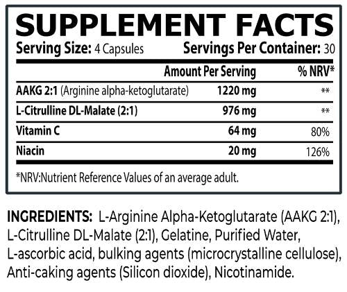 Oxyde nitrique | Pompe extrême - 120 capsules