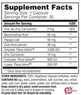 Acide apaiser | avec guimauve et papaye - 30 capsules