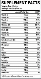 Multivitamine | Advance Daily Formula - 90 comprimés