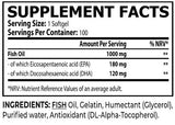 Oméga-3 1000 mg - 100 softgels