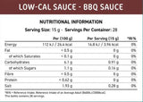 Ajuster Sauce à faible teneur en calcul | BBQ - 425 ml