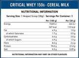 Whey critique | Mélange de protéines avancées - 150 grammes