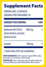 Berbérine 800 mg - 120 capsules