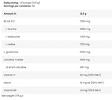 Ice anabolique BCAA | avec la L-glutamine et la citrulline malate - 375 grammes