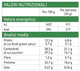 Barre riche en protéines - Crème de noisette - 18 x 55 grammes