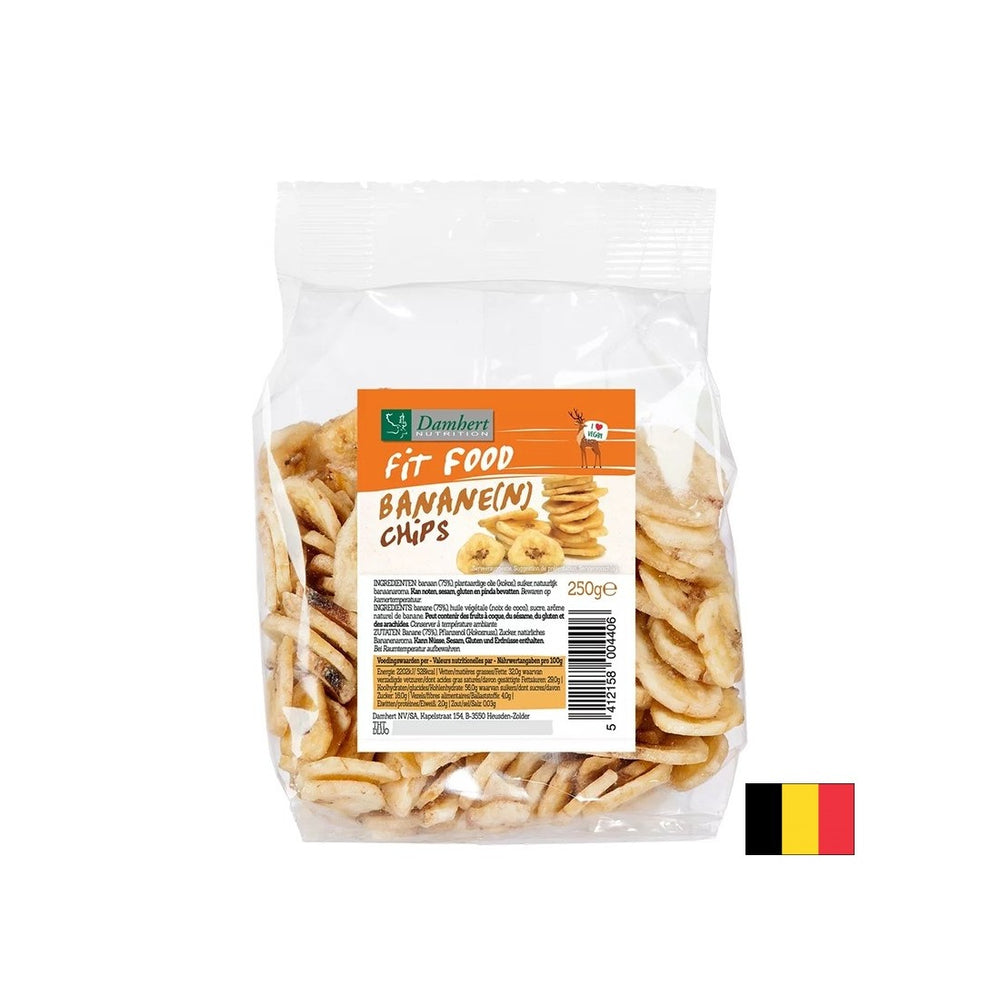 Chips de banane séchés, 250 g