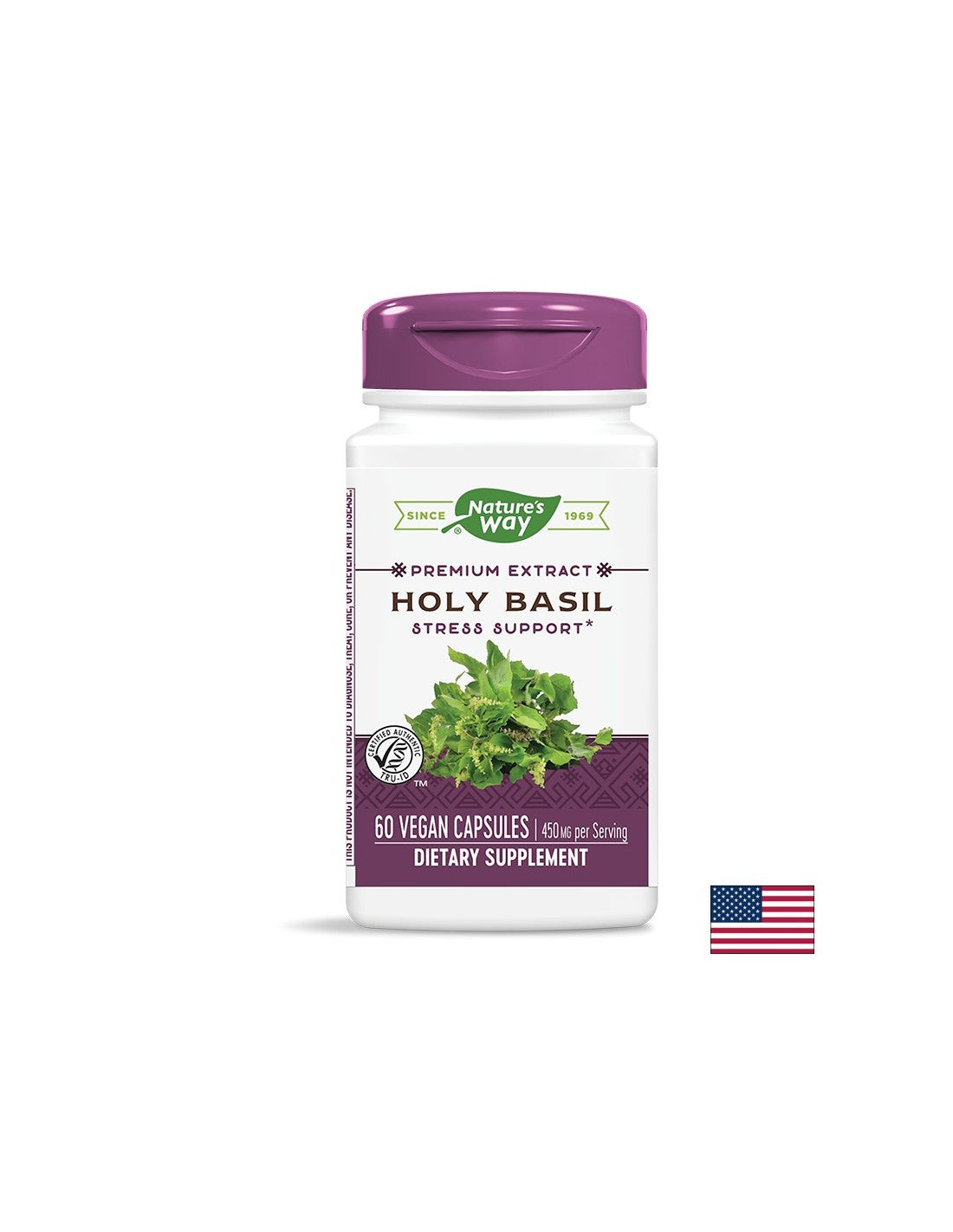 Basil sacré 450 mg - 60 capsules