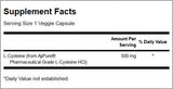 Ajipure N-acétyl cystéine 600 mg 60 capsules