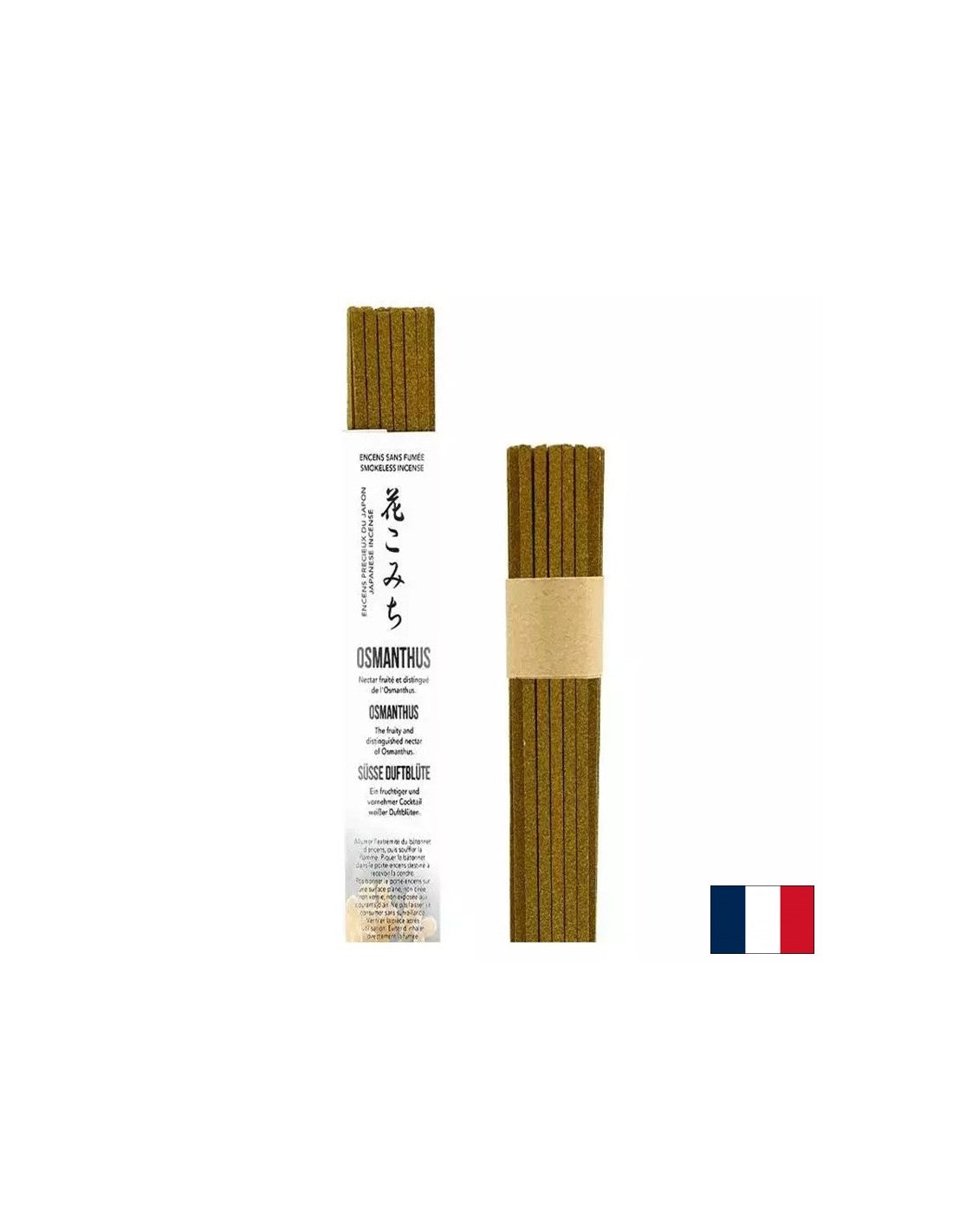 Bâtons d'encens pour brûler avec l'odeur des fleurs blanches (Osmanthus), 35 pièces
