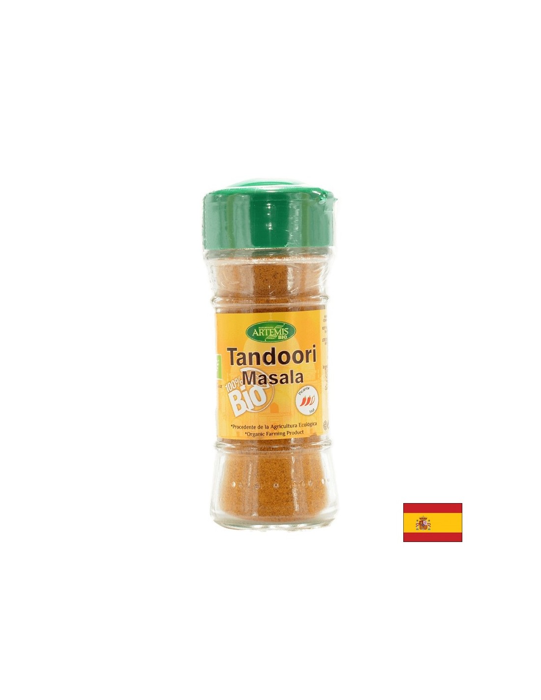 Épices biologiques - mélange indien tandoori masala (chaud), 28 g, poudre