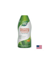 Calcium et vitamine D3/calcium et vitamine D3 x 480 ml de la nature