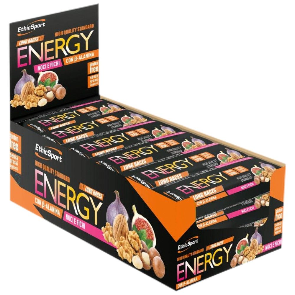 Energy Long Races avec la bêta-alanine - 30 x 40 grammes