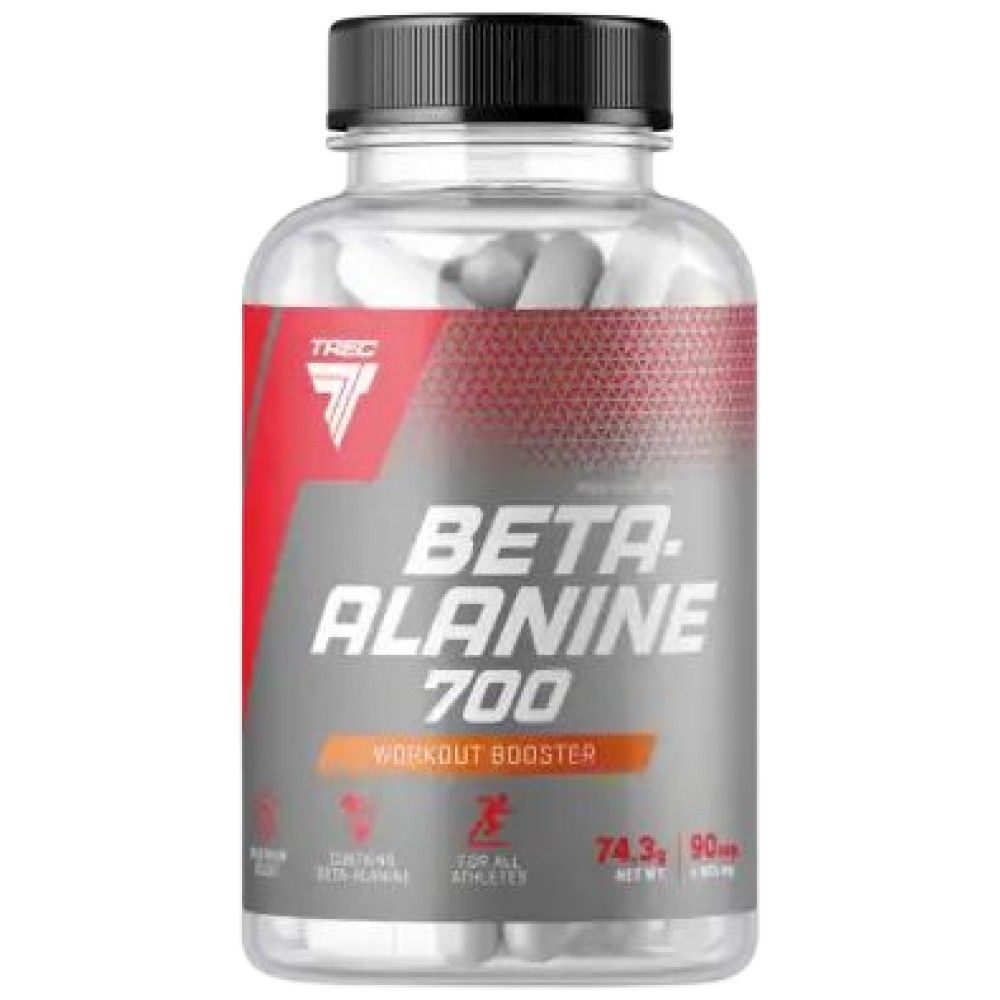 Beta-Alanine 700 | Booster d'entraînement - 90 capsules