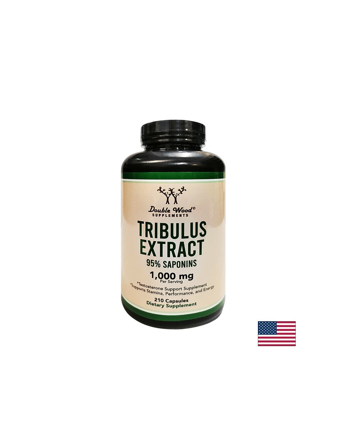 Extrait de Tribulus, 210 gélules <tc>Double Wood</tc>