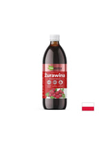 Jus de canneberge avec camu-camu et vit naturel. C - Santé urinaire et immunité, 500 ml, 10 ou 20 doses