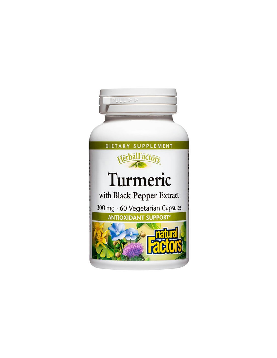 Curcuma avec extrait de poivre noir 300 mg - 60 capsules