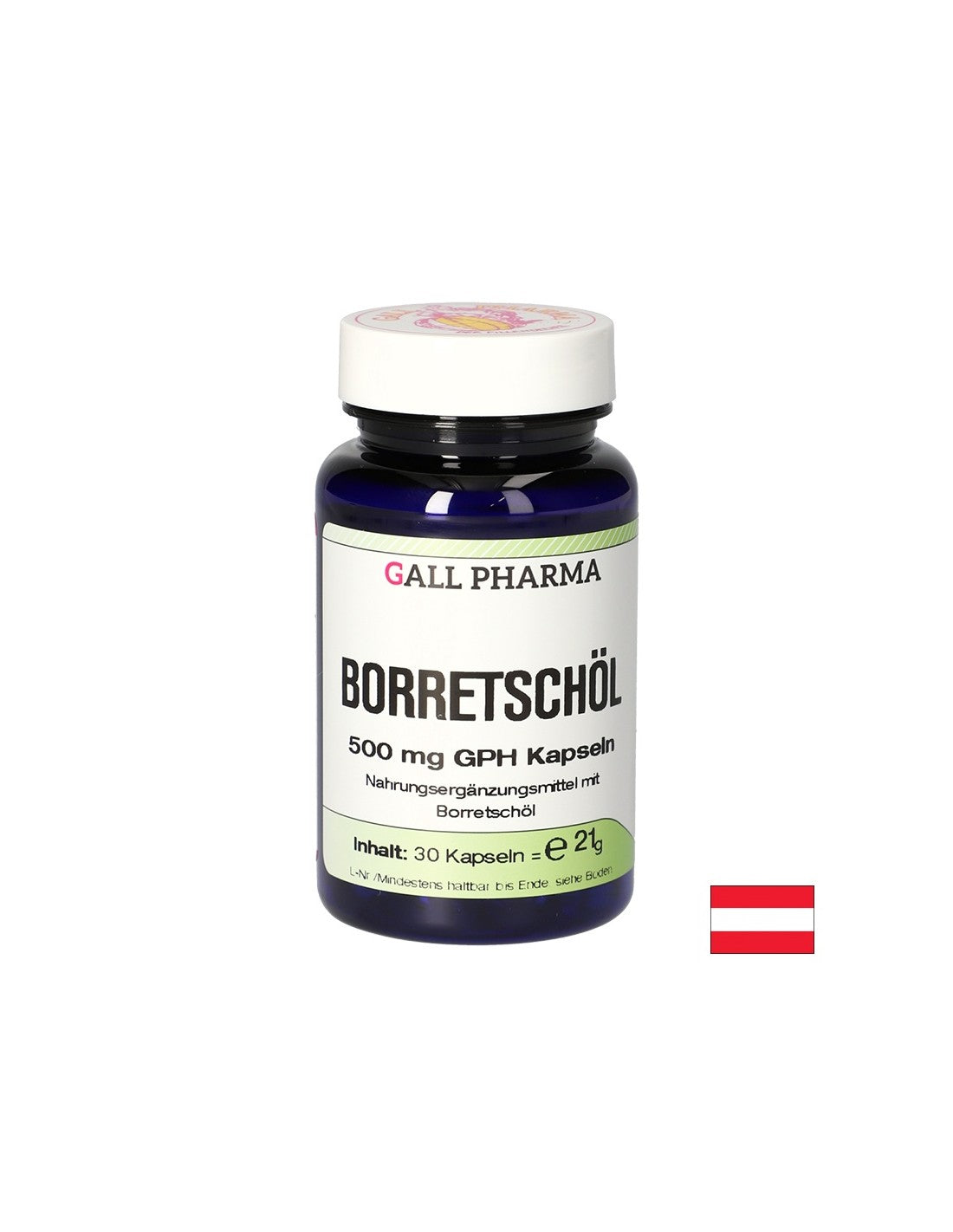 Pour soutenir le système endocrinien, les articulations et la peau - POREC (huile) + vitamine E, 30 capsules