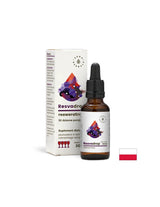 Pour le soutien des vaisseaux sanguins et du cœur - Resvératrol, gouttes de 30 ml <tc>Aura Herbals</tc>