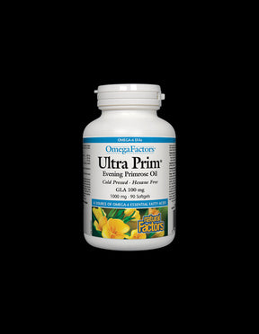 Ultra Prim Evening Primrose Oil 1000 mg - 90 Gel capsules - Nutra Best Europe