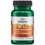 Triple action B-12 1000 MCG - 90 comprimés