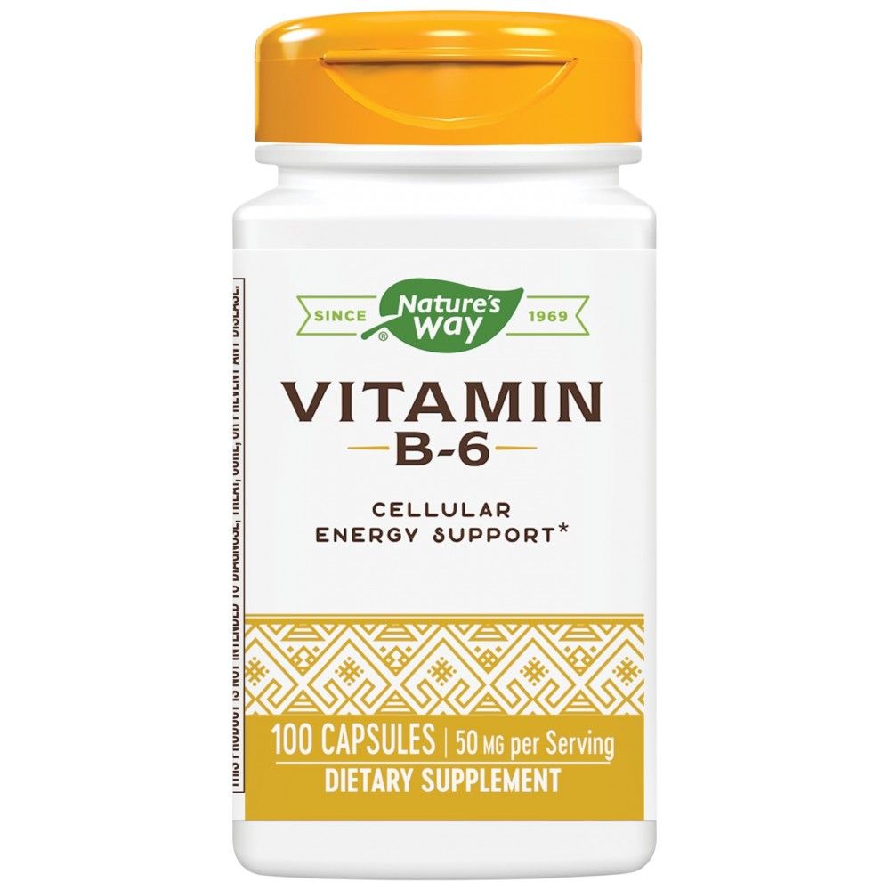 Vitamine B-6 50 mg - 100 capsules