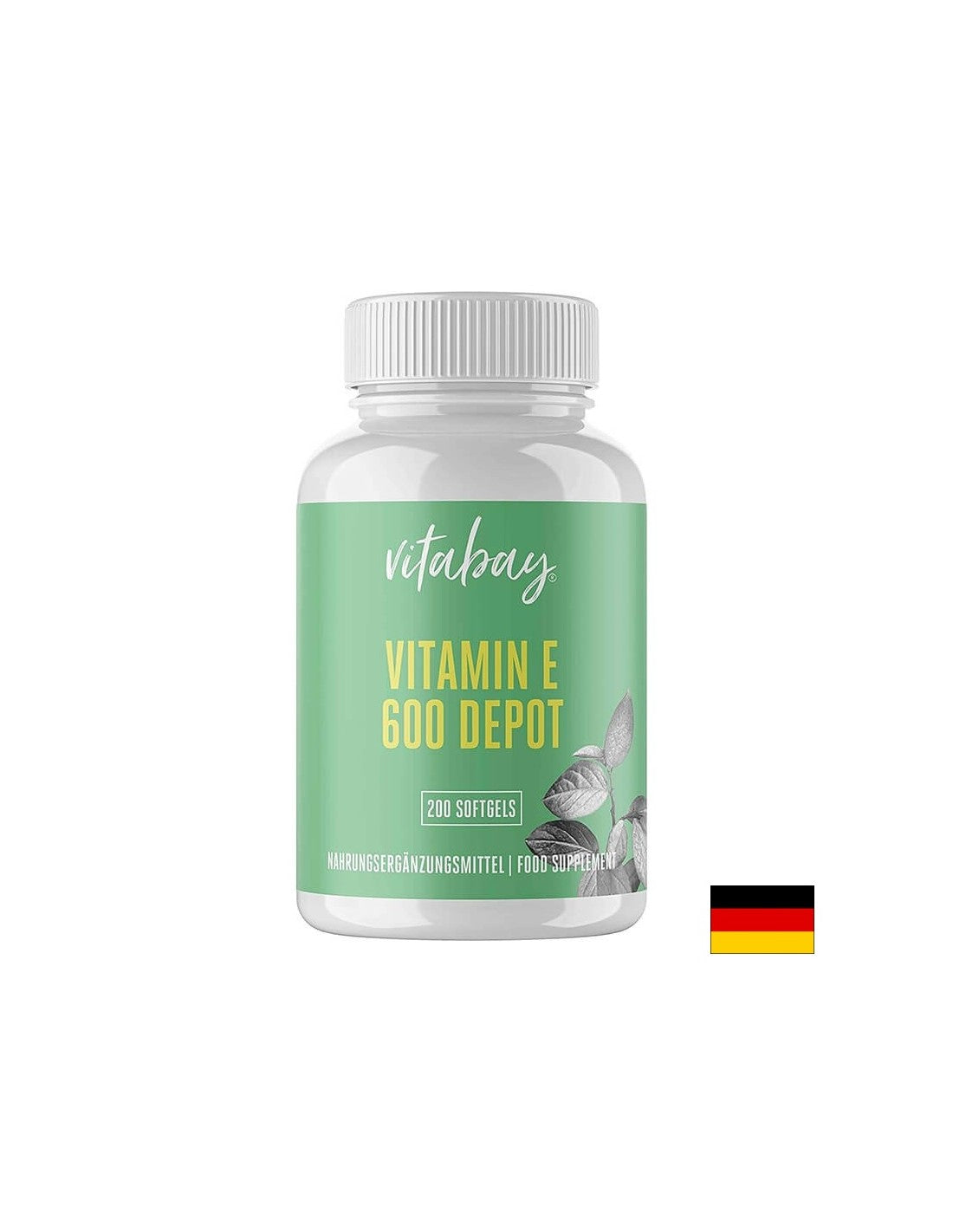 Vitamine E - Vitamine E 300 UI, 200 gélules <tc>Vitabay</tc>