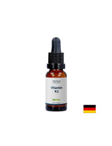 Vitamine K2 (Menaquinone MK-7) - Santé des os et équilibre du calcium, 20 ml de gouttes, 75 doses