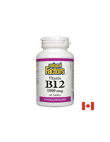 Vitamine B12 Cyanocobalamin 1000 mcg - 60 comprimés