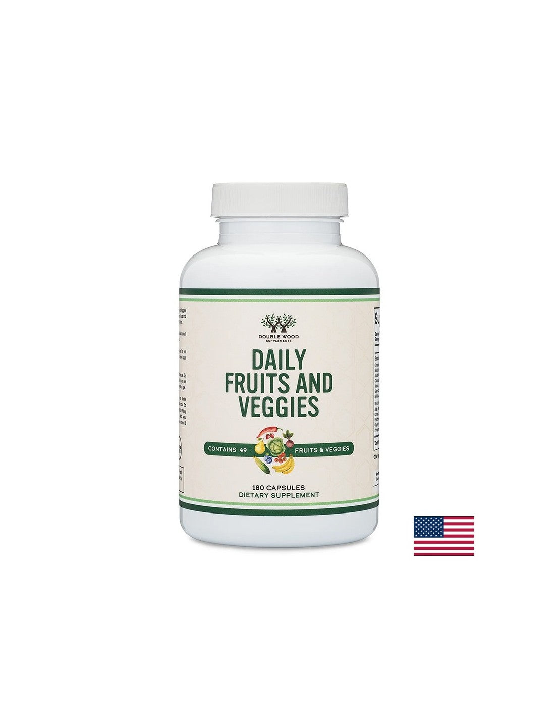 Booster de vitamines - extraits de fruits et légumes, 180 capsules