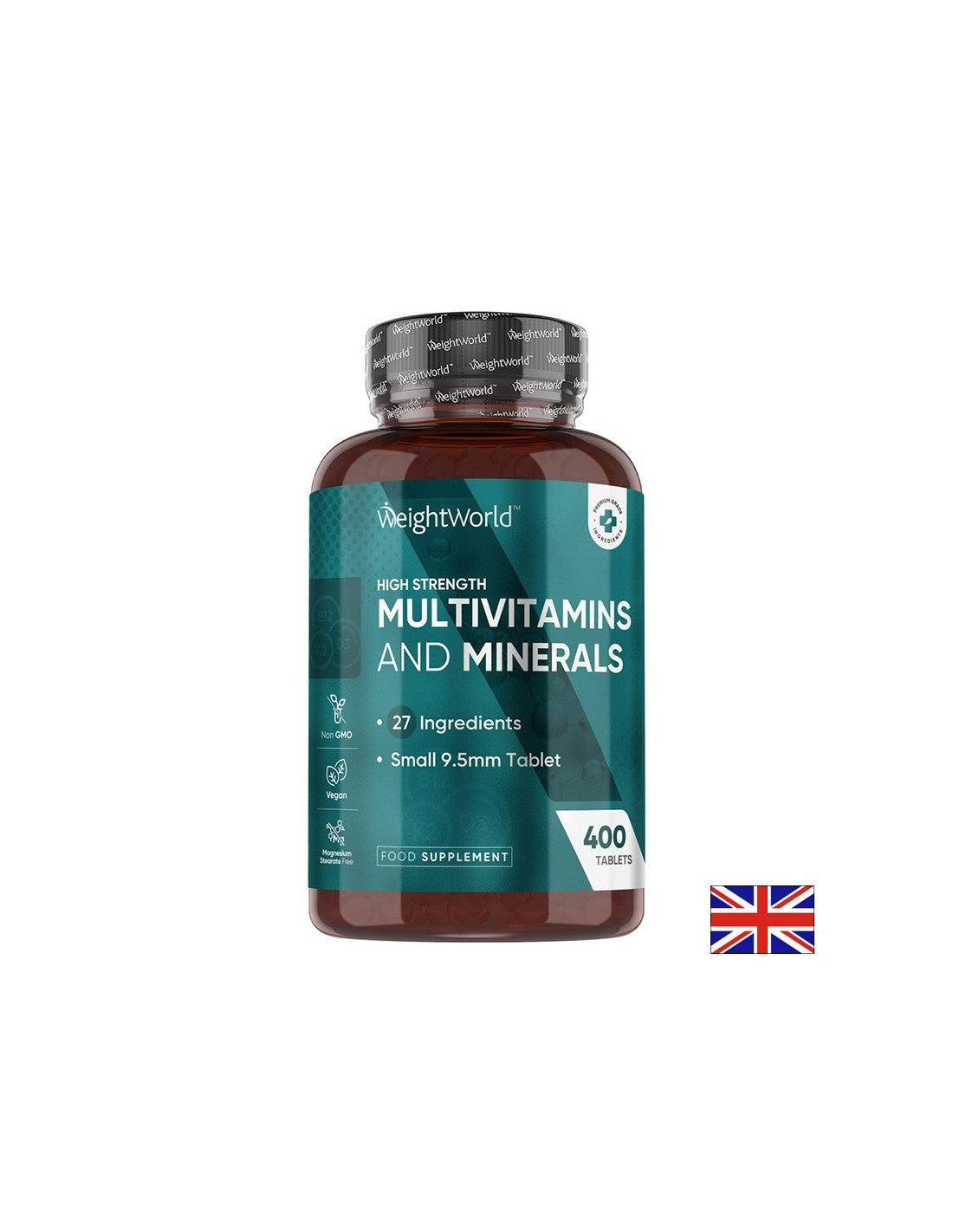 Vitamines et minéraux à haute concentration, 400 comprimés