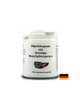 Vitaminkapseln mit Grünlipp-Muschelkonzentrat - Moules et vitamines, 120 gélules <tc>Karl Minck</tc>