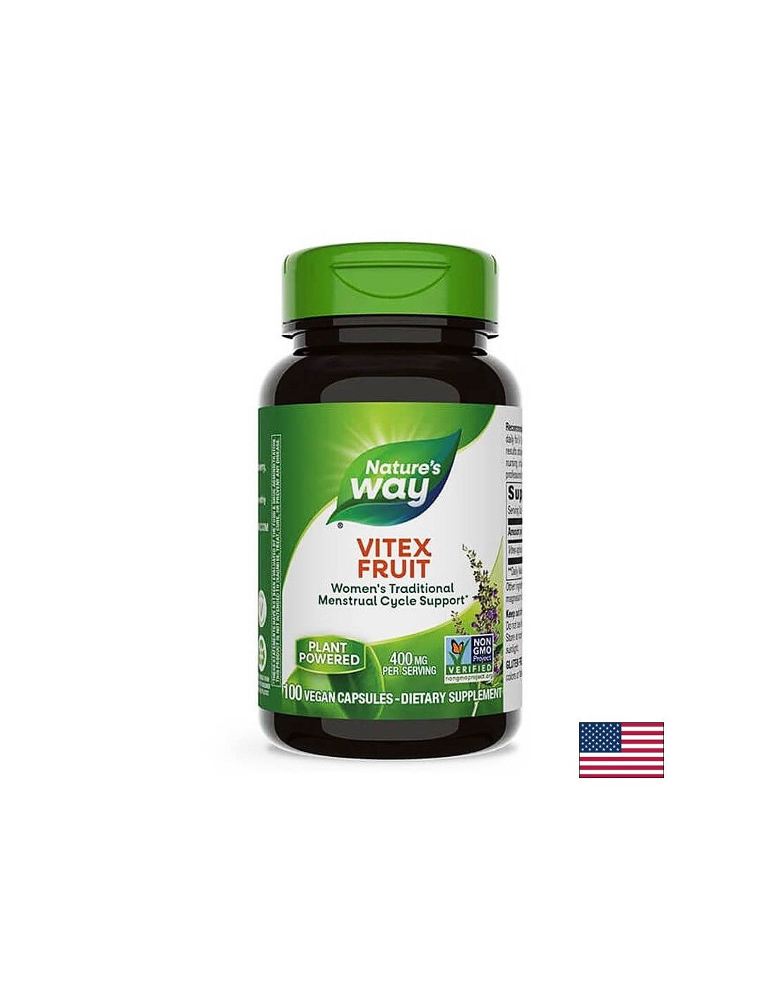 Vitex Fruit/Vitex (fruit) 400 mg x 100 capsules Nature's Way