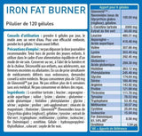 Iron | Brûleur ultra graisse avec des acides aminés essentiels - 120 capsules de gel