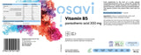 Vitamine B5 | Acide pantothénique 200 mg - 180 capsules