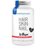 Nail de peau de cheveux | Dédié aux femmes - 60 capsules de gel
