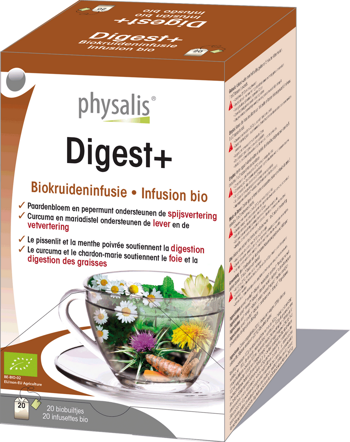 Tisane digestive Bio x 20 pcs. - <tc>Physalis</tc>