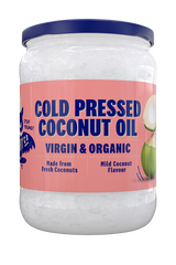 Huile de noix de coco écologique (vierge, biologique, pressée à froid) x 500 ml