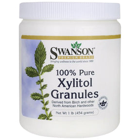 100% Pure Non-GMO Xylitol Granules 454 grams - Nutra Best Europe