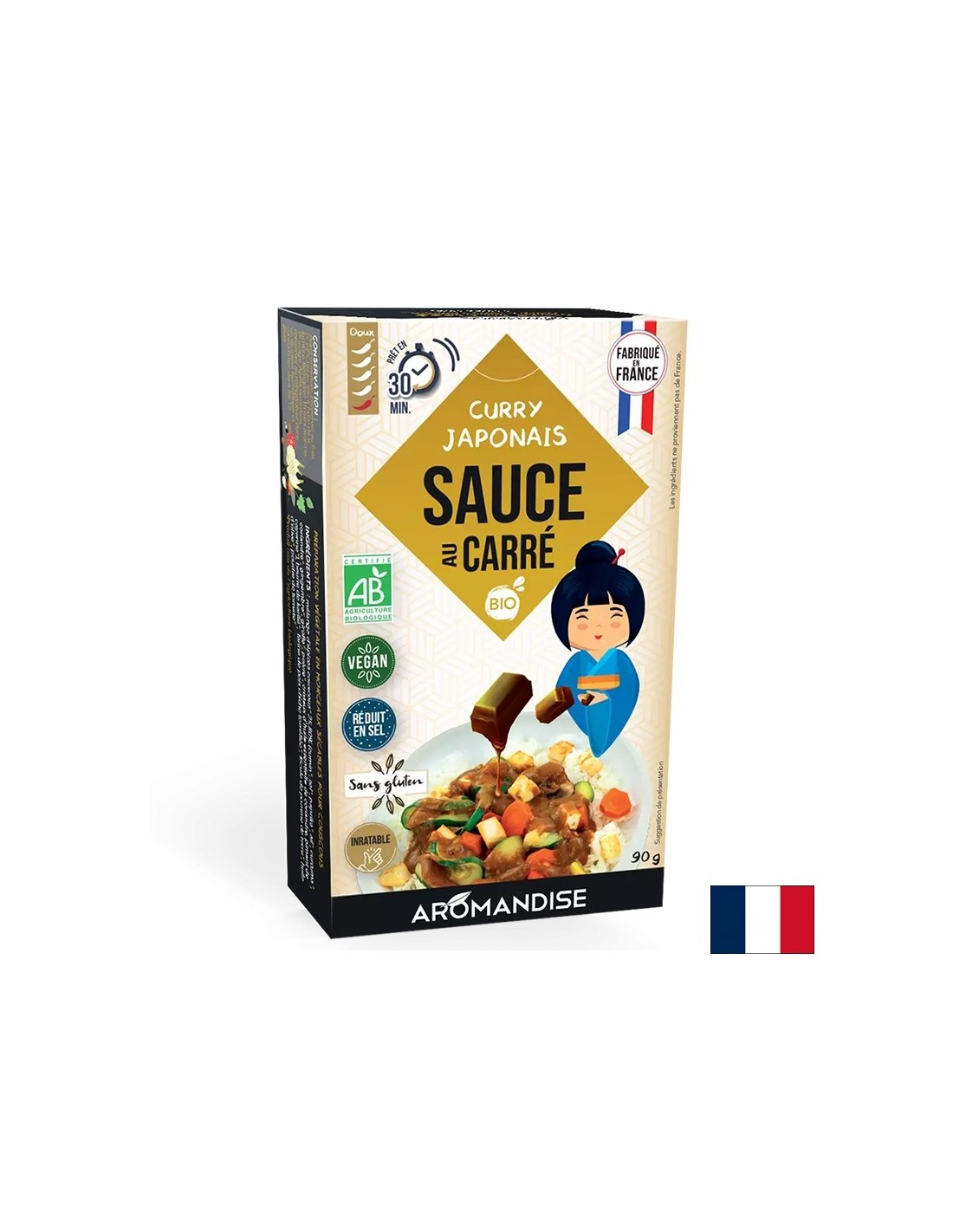 Cubes de bouillon - sauce au curry japonaise, 90 g