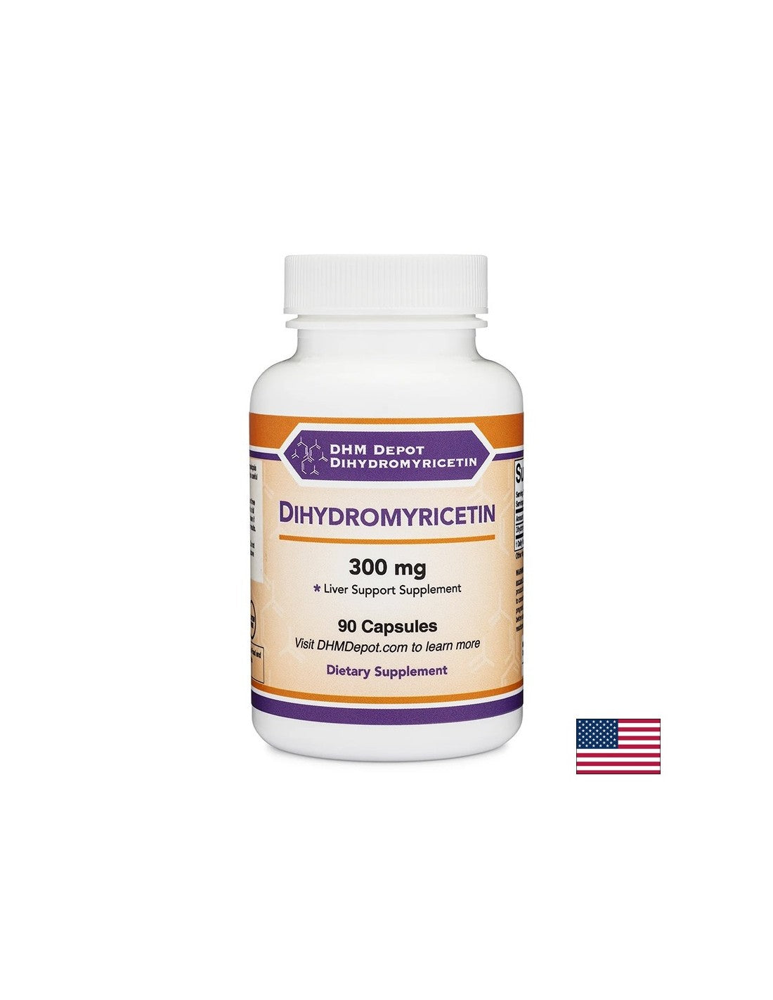 Pour le foie - Support pendant le stress alcool - dihydromyricétine (DHM 30), 300 mg x 90 capsules