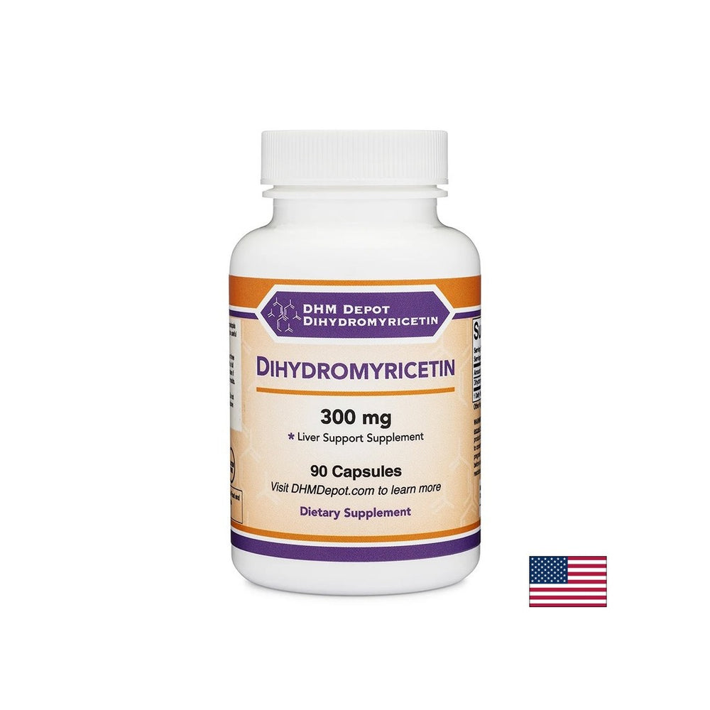 Pour le foie - Support pendant le stress alcool - dihydromyricétine (DHM 30), 300 mg x 90 capsules