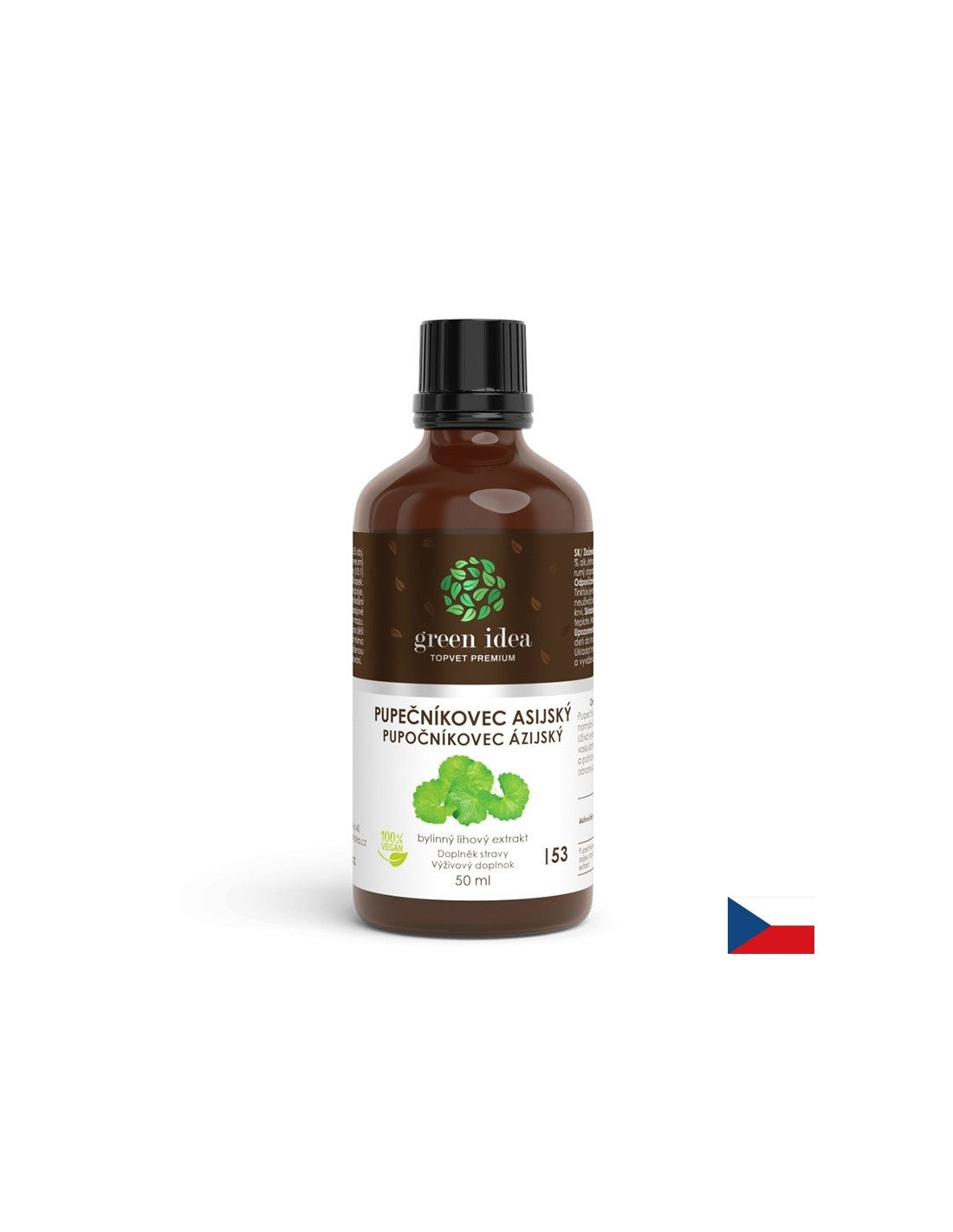 Pour la circulation sanguine, le système veineux et le cerveau - Gottu Kola, 50 ml de teinture