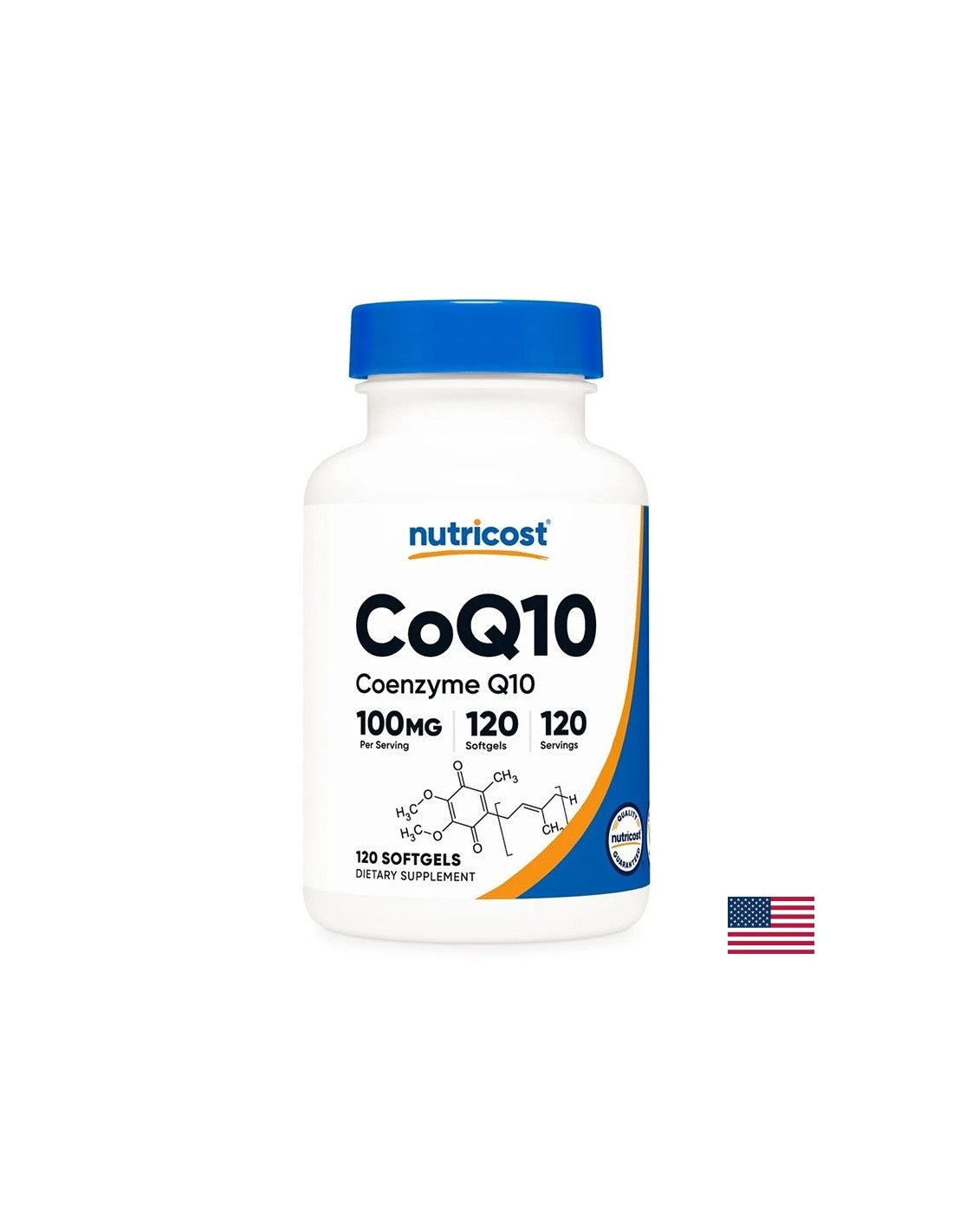 Pour un cœur et une énergie sains - Coenzyme Q10, 120 SoftGel Capsules