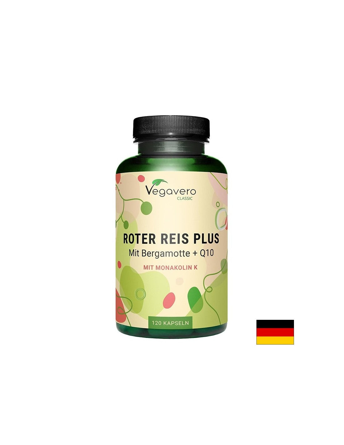 Heart Health - Riz rouge (levure) + bergamote et coenzyme Q10, 120 capsules