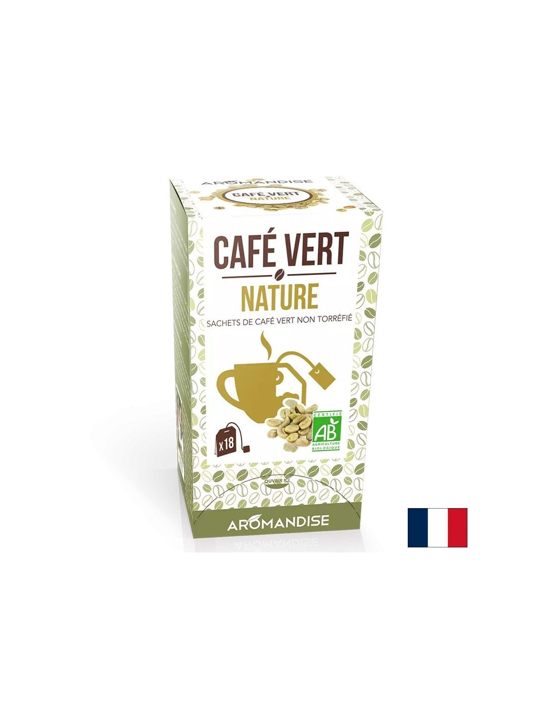 Café vert (naturel), 18 sachets