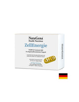 Zellenergie - Énergie cellulaire avec NADH et Coenzyme Q10, 60 capsules pour 2 mois d'admission