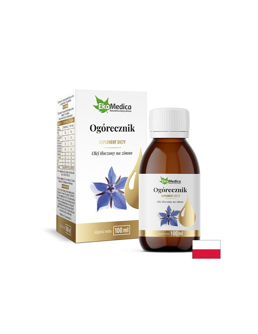Santé des femmes - Huile à froid de Porec, 100 ml d'Ekamedica